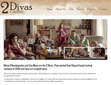 Tablet Screenshot of 2divas.com.au